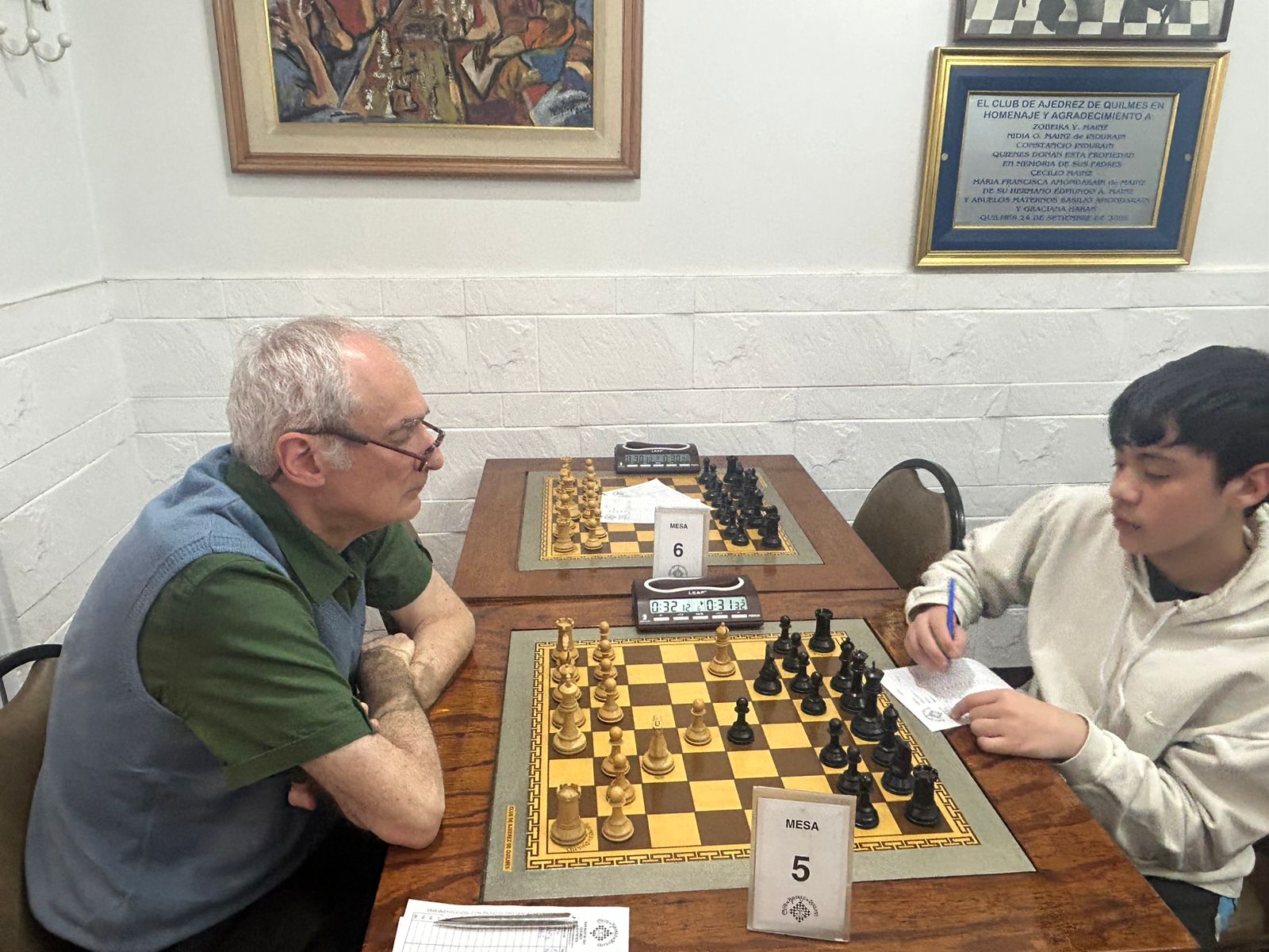 Santiago Flecha (Quilmes) vs. Germán Prost (Temperley)