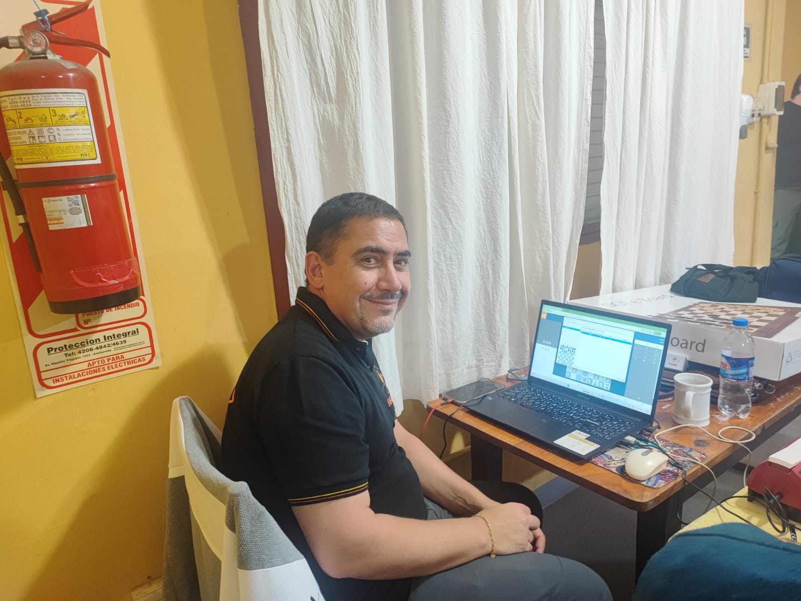 En plena retransmisión