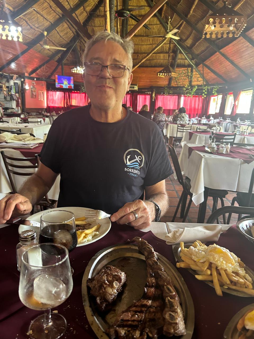 Una parada técnica en Granadero Baigorria a mitad de camino