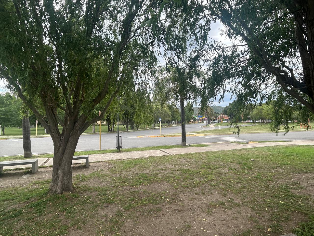 Una imagen de la desolada ciudad