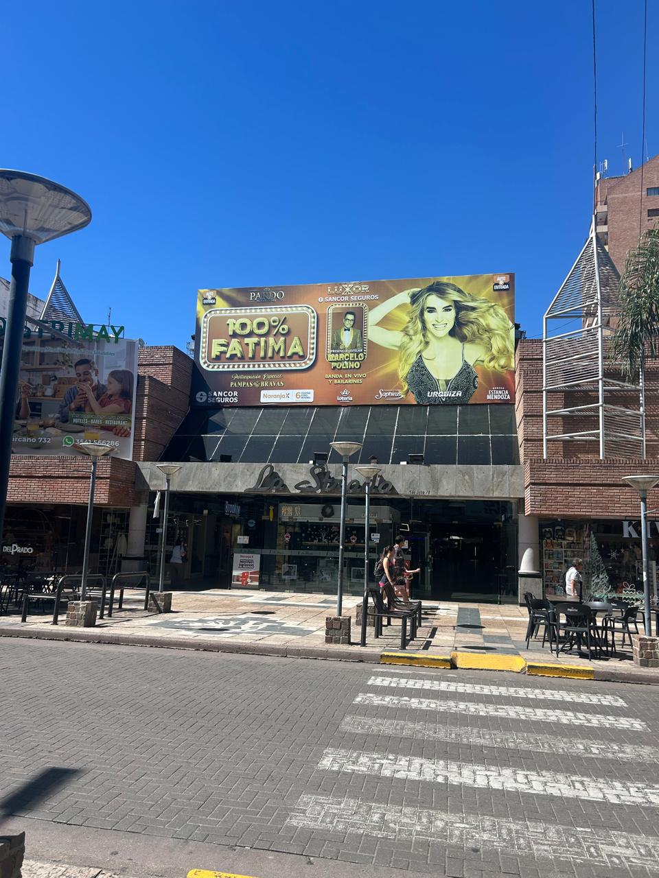 La zona de los teatros