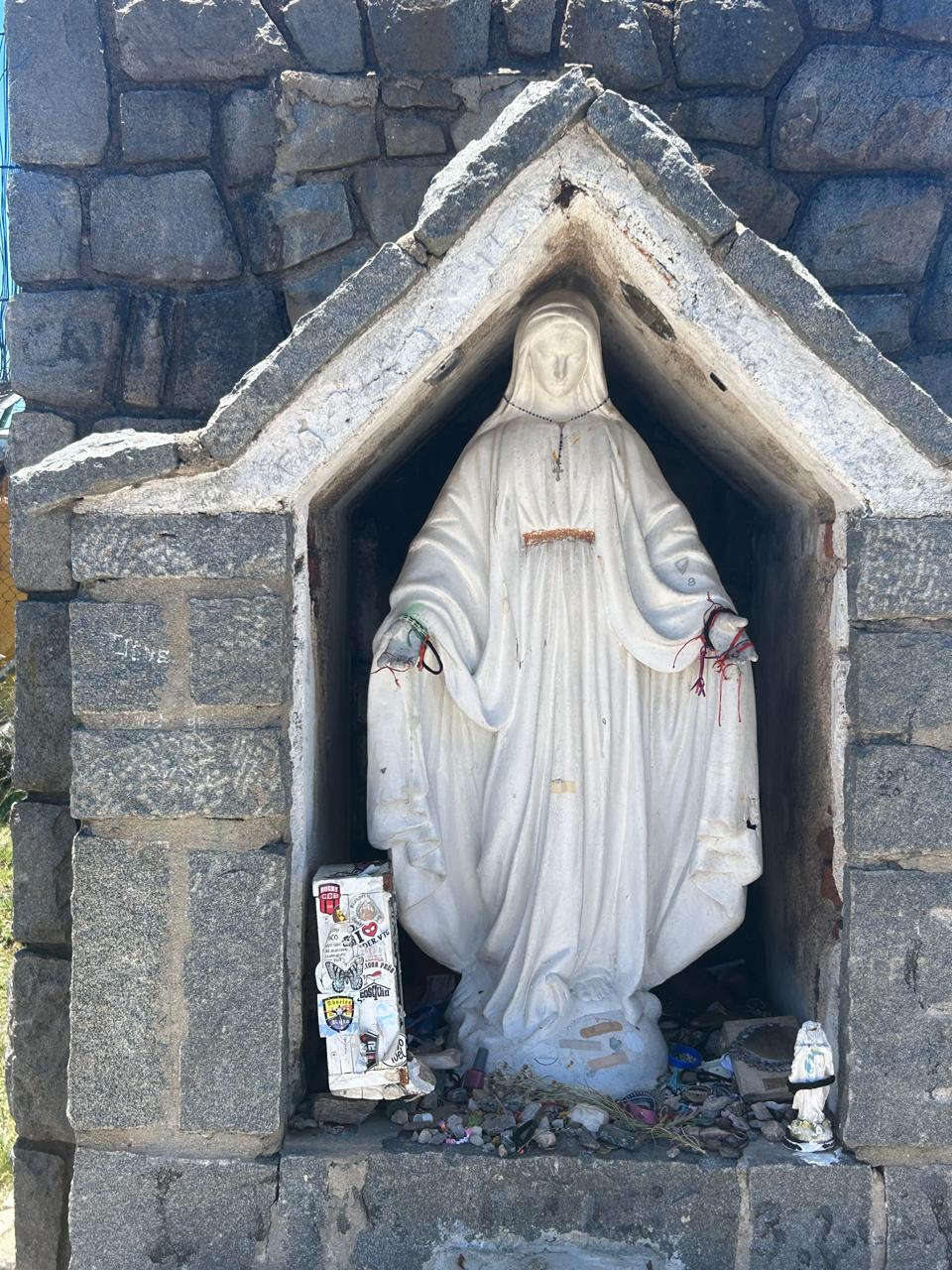 Detalle de la Santa Vírgen María