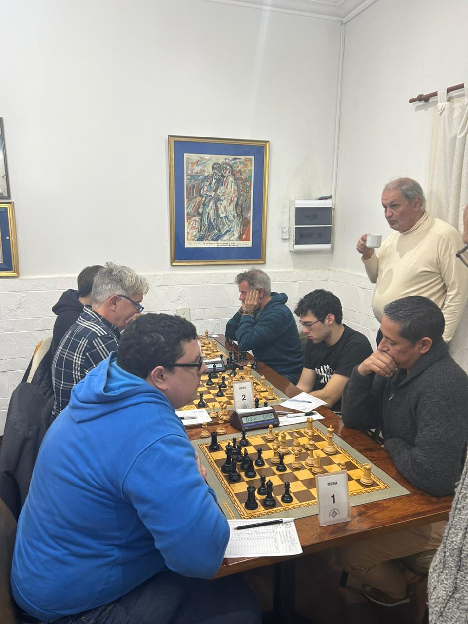 Más partidas de la R4, en primera plana Fabián Ponzo vs. Leonardo Beherens