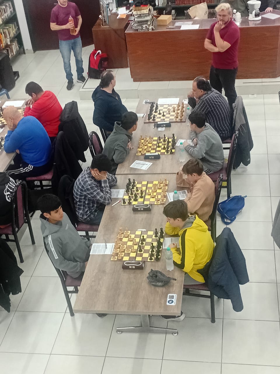 El match por el bronce entre Escalada Sol vs. Temperley Celeste visto desde las alturas