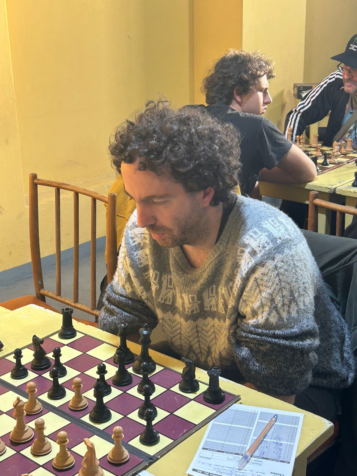 Javier López (Escalada, mesa 3)