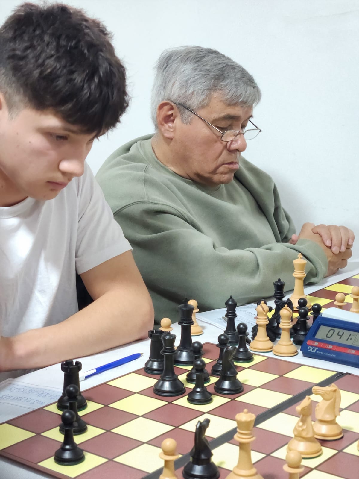 Maximiliano Lazarte y Ángel Palma, mesas 3 y 4 de Claypole B