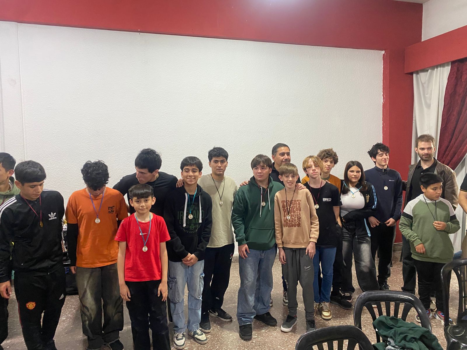 Otra imagen de la premiación