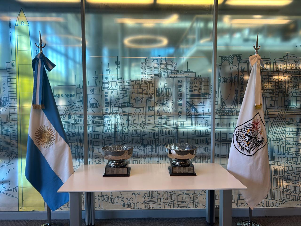 Los hermosos trofeos