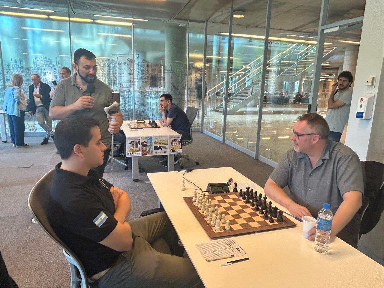 MF Pablo Barrionuevo vs. MI Cristian Dolezal, con la previa a cargo del MI Benjamín Mela