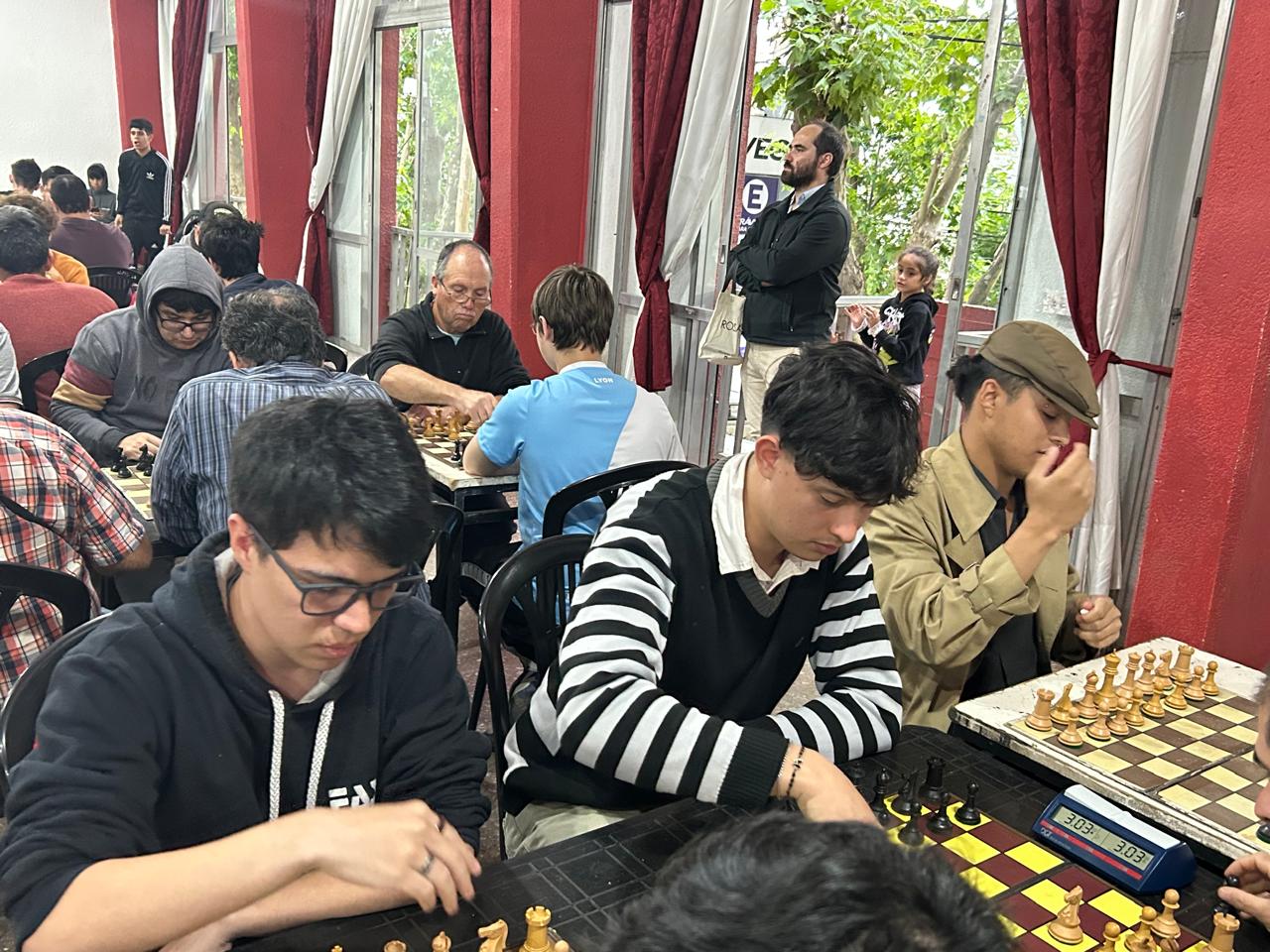 Equipo "Adrogué Jaque Club B": Joaquín Palacios, Marcos Ramírez Alderete y Lautaro Frutos