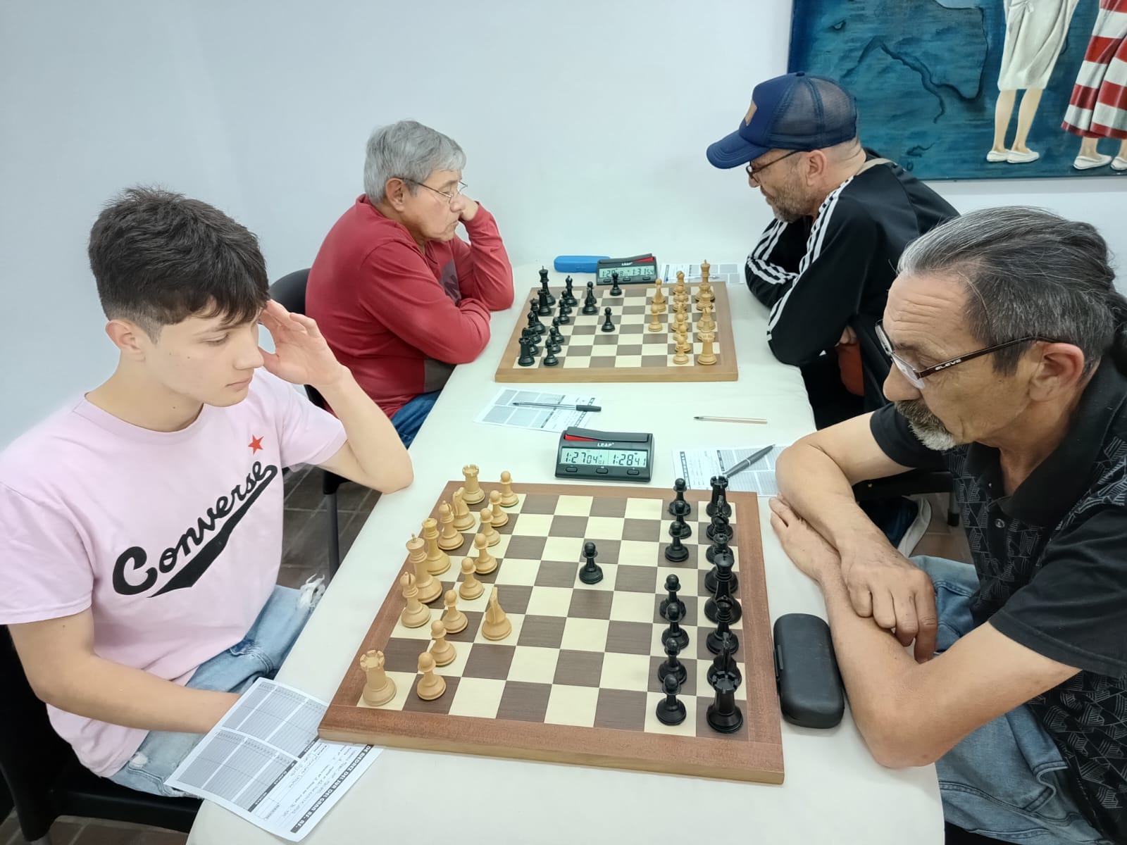 Mesas 3 y 4 de Claypole B vs. Biblioteca 1ro de Mayo