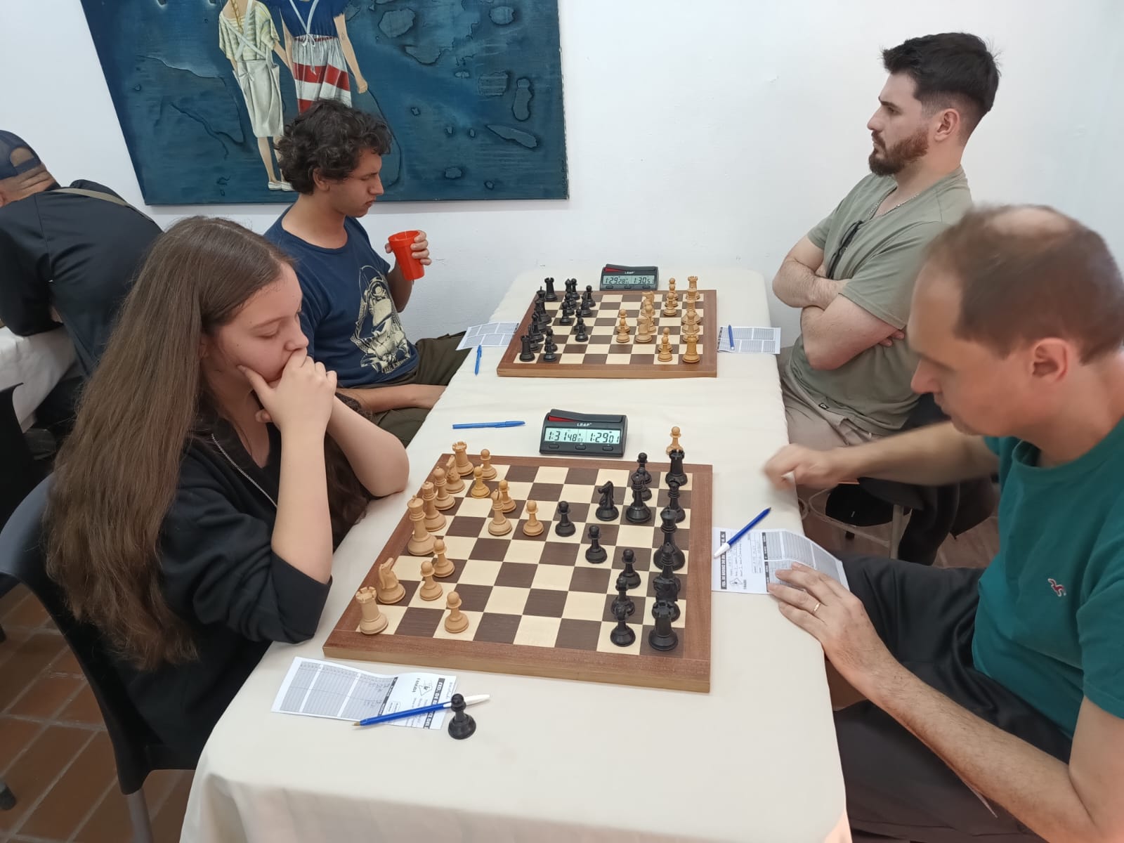 Mesas 3 y 4 de Banfield vs. Escalada