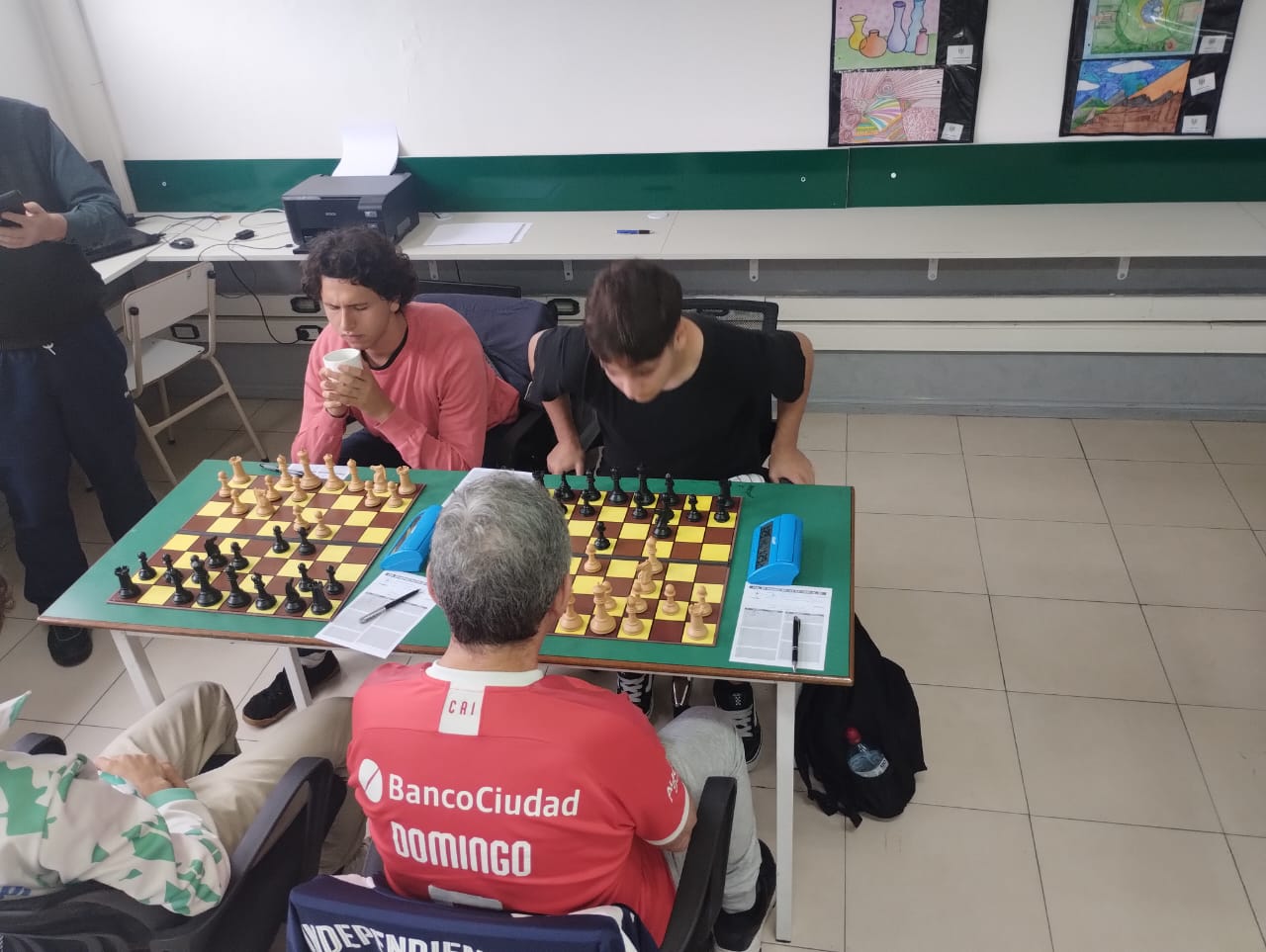 Mesas 3 y 4 de Independiente vs. Banfield