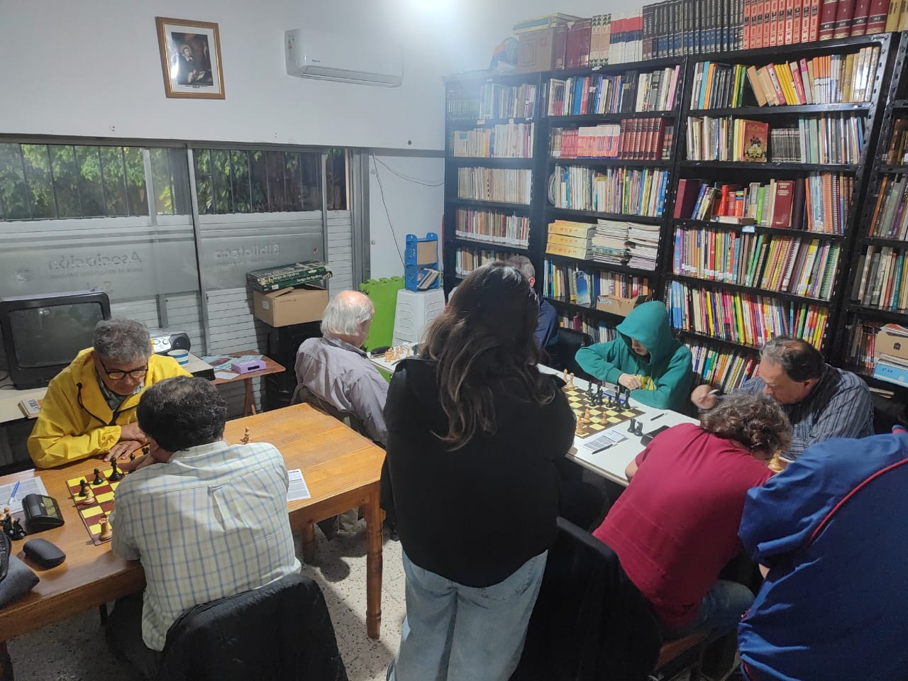 La acción en la sede de Asociación Sol