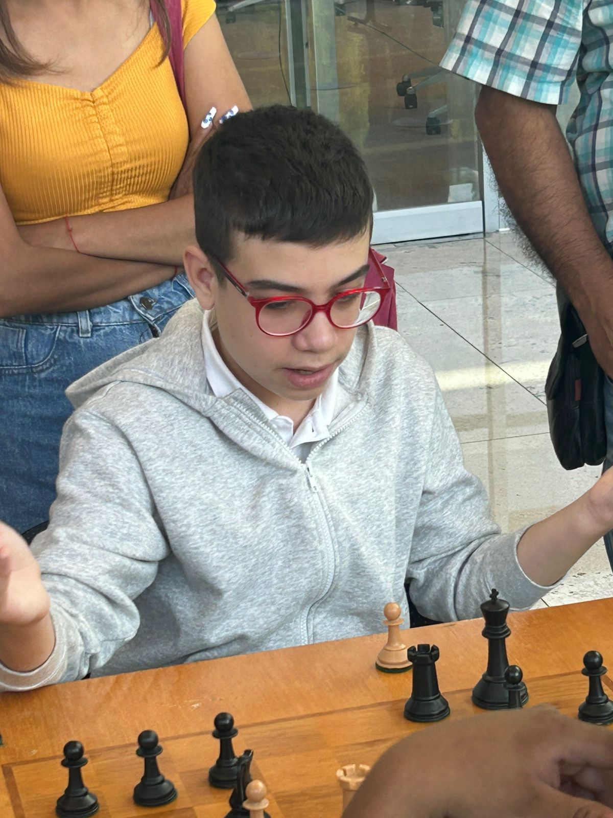 El MI Faustino Oro jugó a ganar en todas sus partidas para deleite de sus innumerables fans de todo el mundo