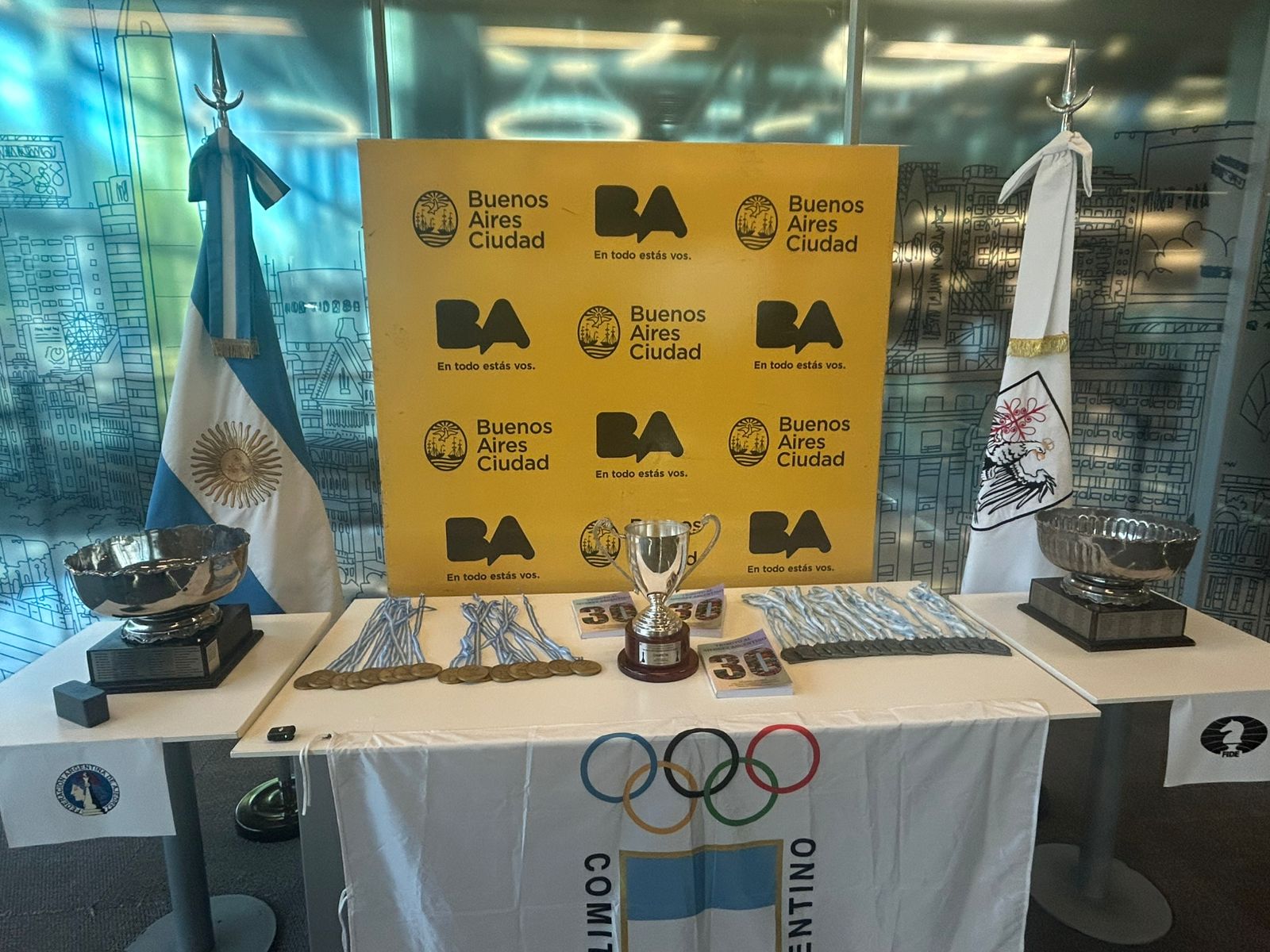 Los hermosos premios para los jugadores