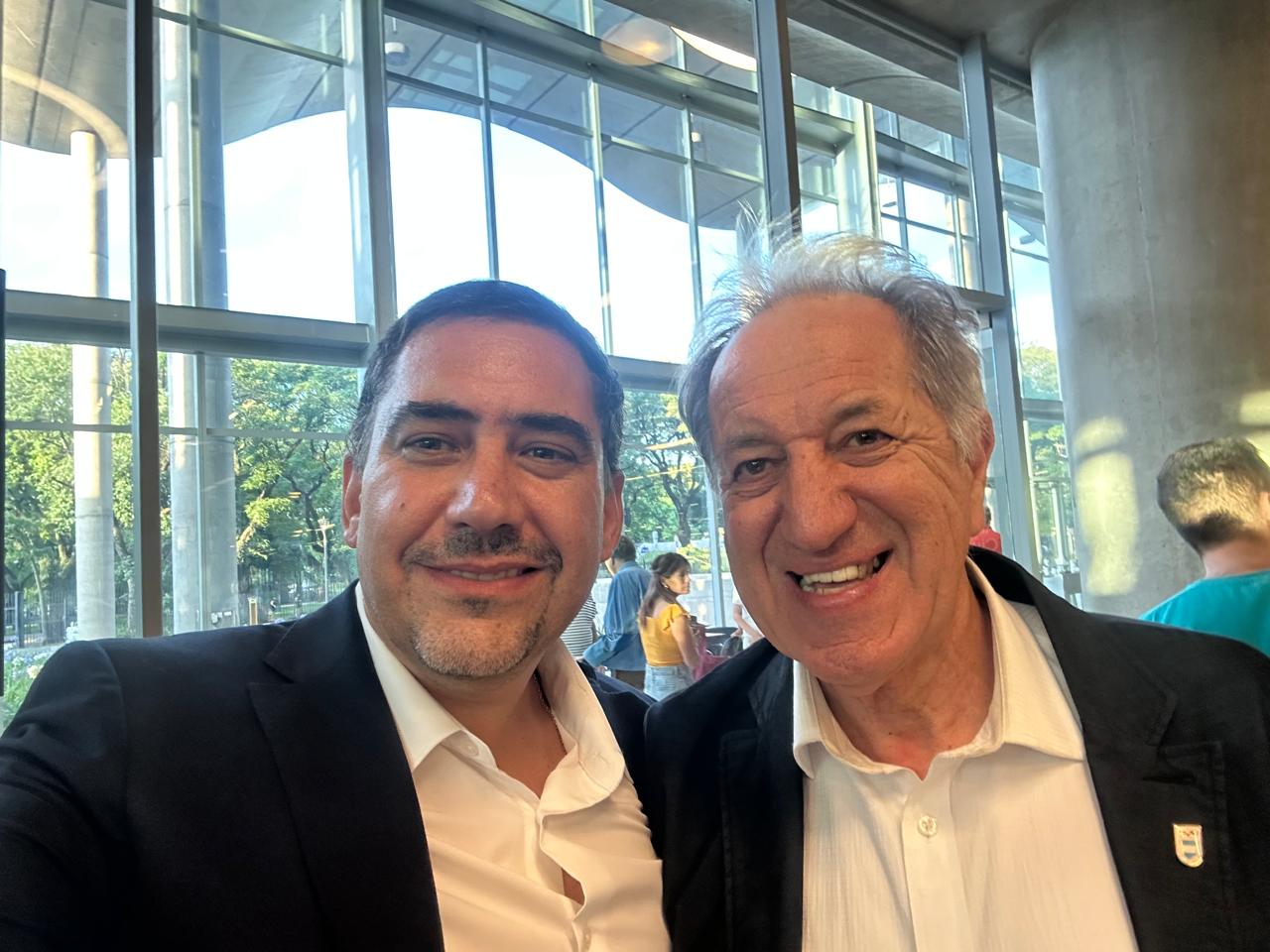 Con el Director Ejecutivo de FADA, Ing. Mario Petrucci